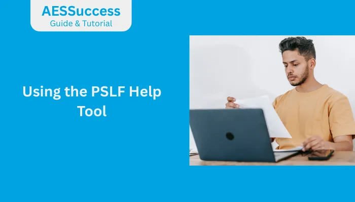 Using the PSLF Help Tool Using the PSLF Help Tool